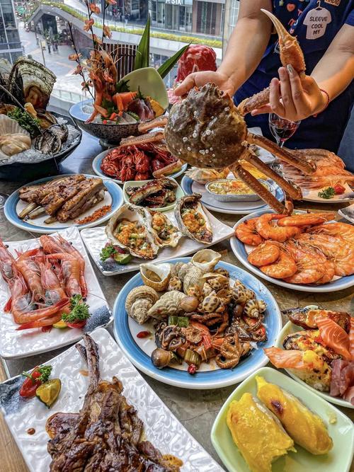 上海抖音里海鲜自助店_上海海鲜自助餐哪家好吃,无限量的
