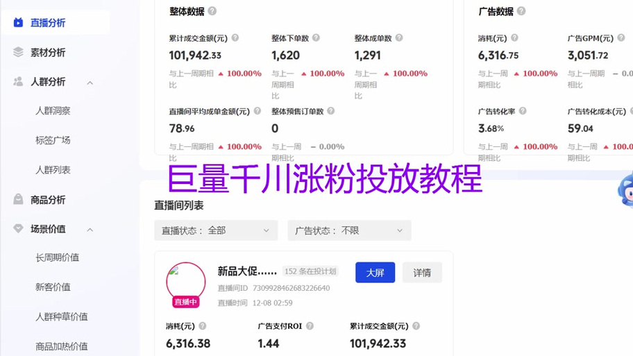 抖音千川开播涨粉,抖音千川开播涨粉的秘诀与策略分析!