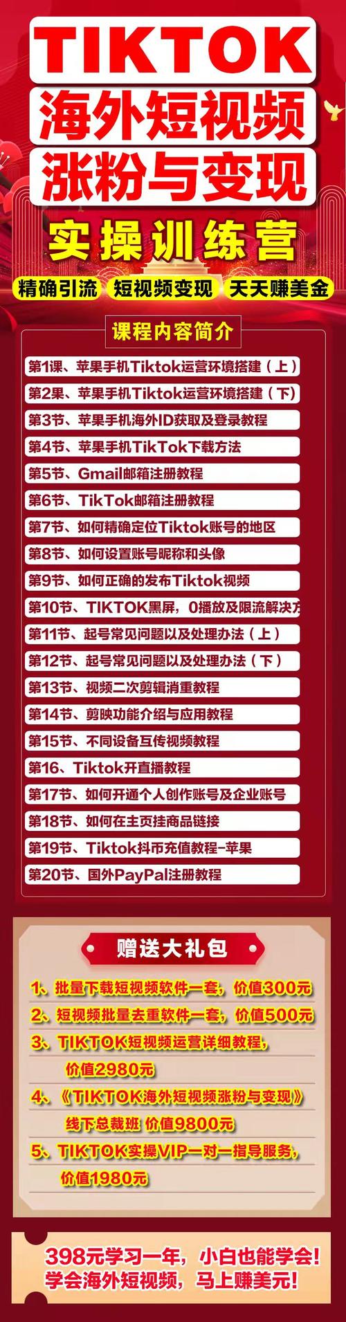 tiktok海外帐号涨粉,TikTok海外账号涨粉策略：揭秘成功吸引粉丝的秘诀!