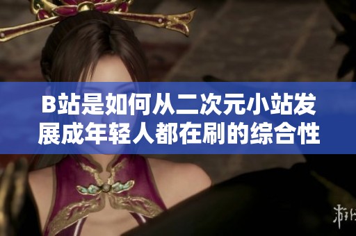 B站是如何从二次元小站发展成年轻人都在刷的综合性平台的？