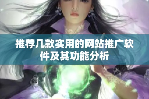 推荐几款实用的网站推广软件及其功能分析 推荐几款实用的网站推广软件及其功能分析