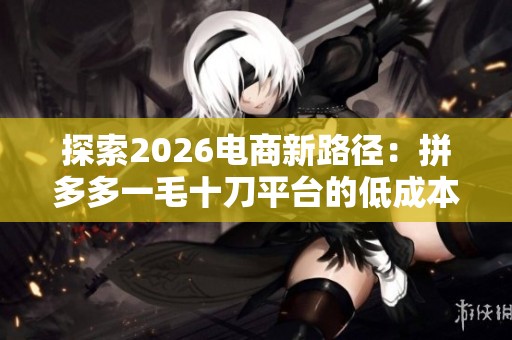 探索2026电商新路径:拼多多一毛十刀平台的低成本互助裂变使用指南 探索2026电商新路径:拼多多一毛十刀平台的低成本互助裂变使用指南