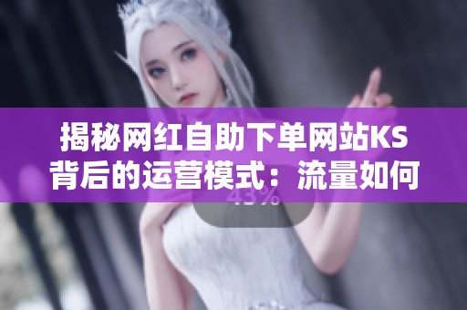 揭秘网红自助下单网站KS背后的运营模式：流量如何高效转化为真实订单？